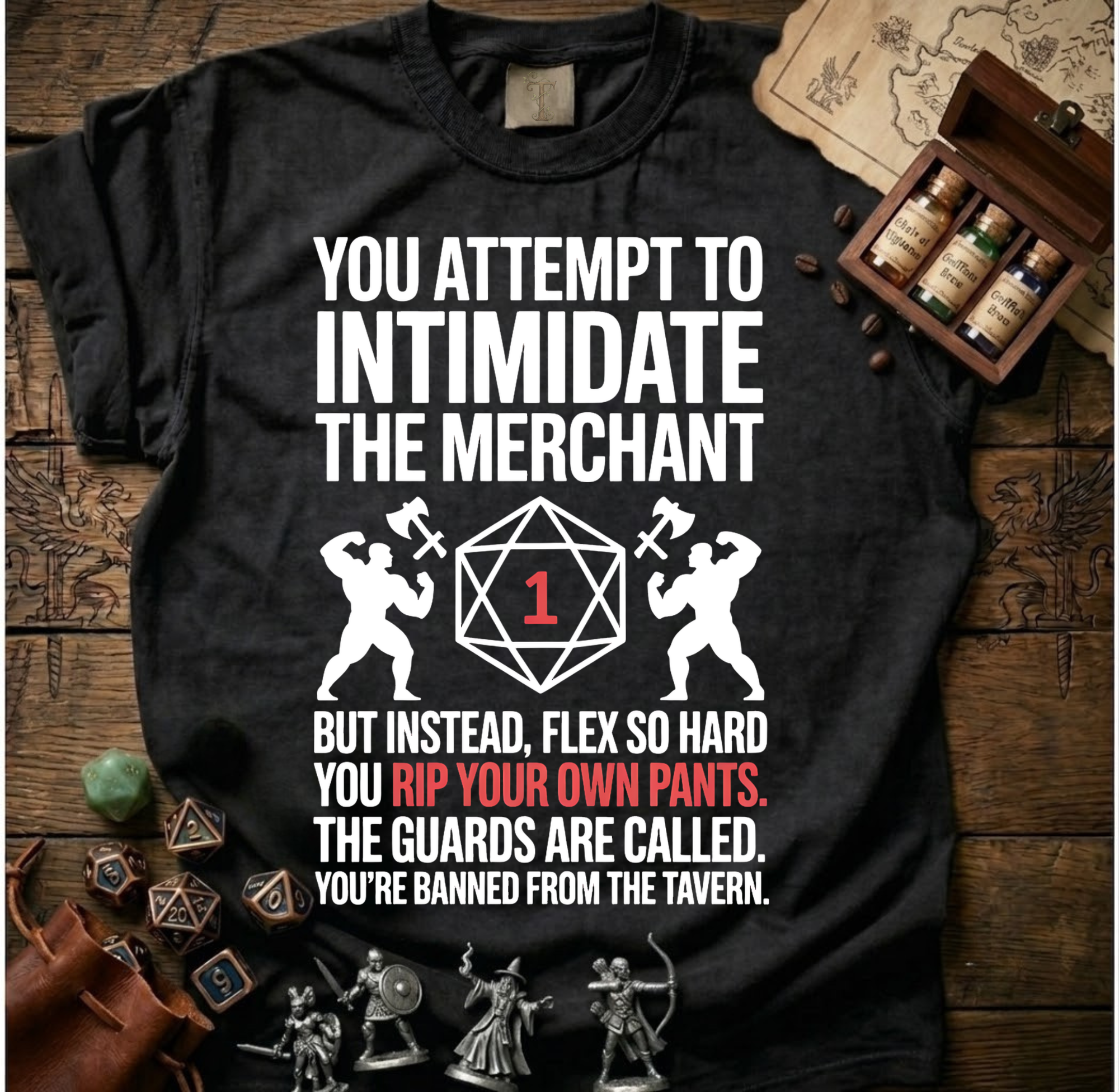 Intimidate The Merchant T-Shirt